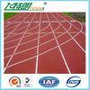 ISO Ventilate Rubber Running Track Material All Weather Track Surface Playground Surfacing