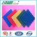 Basketball Court Rubber Interlocking Flooring 2500N 250x250x13 MM 350g / pc