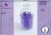 Round Transparent 200ml Reed Diffuser Glass Bottles Frosted Glass Bottle