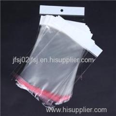 opp point seal bag without printing JF6019