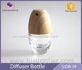 Transparent Small Apple Scent Hanging Car Air Freshener Glass Bottle