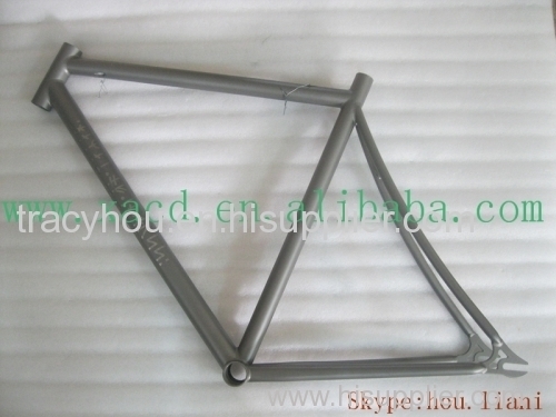 titanium track bike frame
