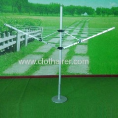 30 Meter Drying Space 3-arm Outdoor Light-weight Aluminum Rotary Clothes Airer