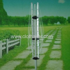 30 Meter Drying Space 3-arm Outdoor Light-weight Aluminum Rotary Clothes Airer