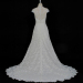 ALBIZIA Retro 2016 Crystal Sash Lace Tulle A-Line Sweep/Brush Wedding Dresses