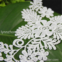 fancy neck guipure embroidery lace collar