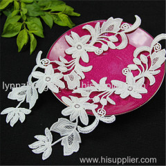 lace fabric polyester embroidery design collar