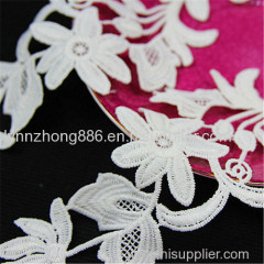 lace fabric polyester embroidery design collar