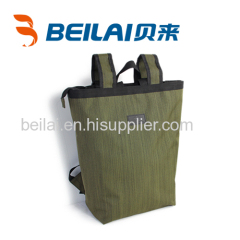 2014 new design mutifuctional shopping bag leisure backpack