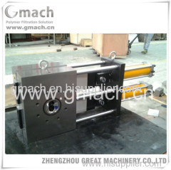 plastic recycling extruder Double plate type double working station screen changer