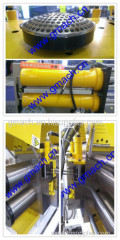 plastic recycling extruder Double pillar backflush type screen changer