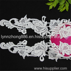 embroidery designs embroiderd machine made lace collar