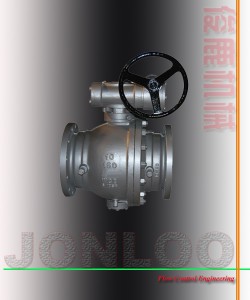 Cast Steel Trunnion Mounted Ball Valve