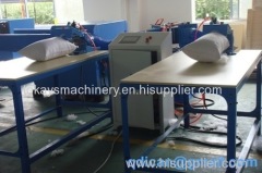 Polyester fiber carding and pillow filling blowing machine