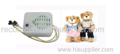 Custom voice recorder teddy bear for kid lovely plush toy