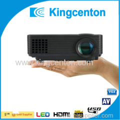 HDMI/USB/VGA/AV multi-media 800 lumens high brightness 720p support 1080p full hd led projector for home theater