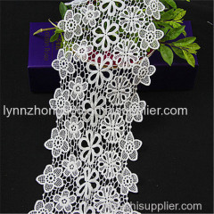 New Arrival Fancy Embroidered Bridal Lace Trim