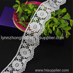 fancy embroidery decorative bridal lace trim