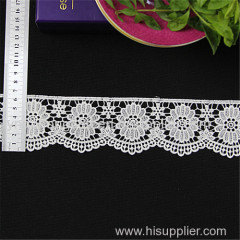 fancy embroidery decorative bridal lace trim