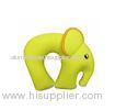 Airplane Rest Kids Neck Pillow with Logo Silkscreen Printing Elephant Shape