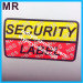 custom tamper evident security void sticker