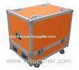 2 Metal Locks ABS Surface Wheeled Flight Case for Electronic Audio Equipments