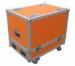 2 Metal Locks ABS Surface Wheeled Flight Case for Electronic Audio Equipments