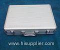 Aluminium Laptop Business Travel Briefcase with Lined Interior Multiple Pockets