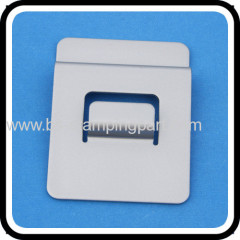 Galvanized metal progressive stamping