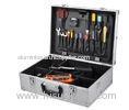 Tradesmen D Clips Locks Aluminium Tool Boxes With Removable Adjustable EVA Inserts