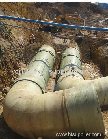 FRP GRP pipe from 400 to 2000