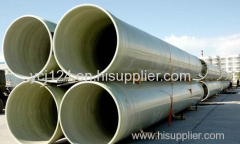 FRP pipe with sand filler