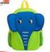 OEM Elephant Double Zipper Soft Cool Kids Backpacks for School / Travel