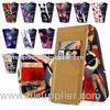Xperia Z2 Sony Phone Cases flip phone back case with Different Printed Pictures
