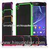 Shock Proof Xperia Z2 Sony Phone Cases / Smartphone Protective Case Back Cover