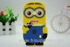 Yellow Minion Type Cute Silicone Phone Cases Cover for Microsoft Lumia 520 525