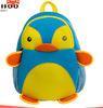 Soft Light Weight Travel Kindergarten Animal Kids Backpack with Penguin Shape