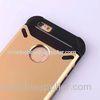 Mobile phone slim protective case for iphone 6 6 plus with detachable colorful metal Armour