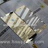 Front + Back Tempered Glass Screen Protector For iPhone 6 Diamond Mirror Metal Protective Film