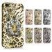 Semi - Rigid plastic leopard design Wiko Lenny Cover protection case