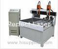 Stable Performance 2 Heads CNC Router Machine For Handcraft Industry