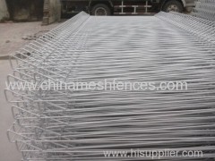 Haotian high qualty top rolled welded mesh fence factory