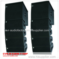 buletooth active indoor line array 8 inch for conference room