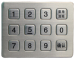 Door opener vandalproof ip65 stainless steel keyboard 12 key keypad