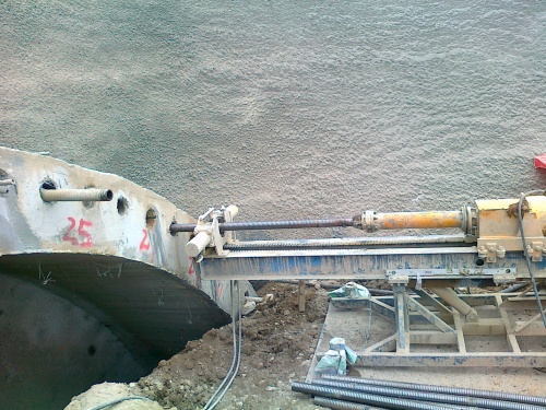 R51L Hollow Thread Drilling Anchor Bar