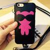 Cartoon Leather + TPU Cell Phone Case for Iphone 6s Cover Bag With String