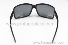 RECTANGULAR Big Eye Fashionable Black Sunglasses