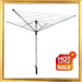 60m 4-Arm Aluminum Rotary Clothes Dryer for Garden Use