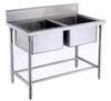 OEM Deep Double sink stainless steel wash basin for kitchen