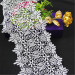 italian white embroidery lace trim fabric